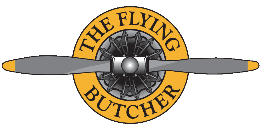 The Flying Butcher Logo