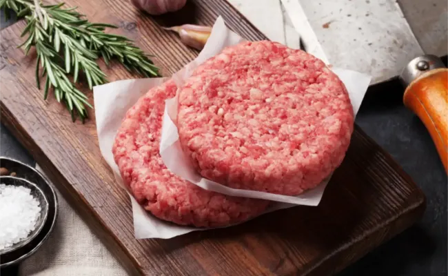 Hamburger meat patties