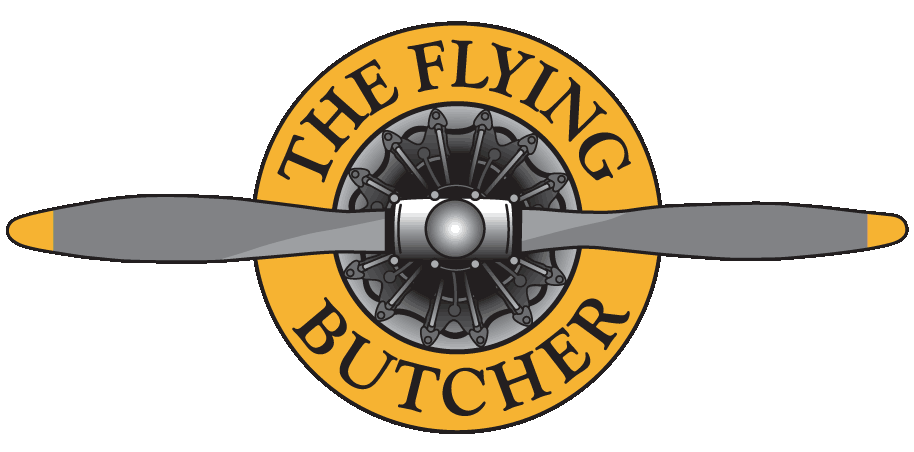 The Flying Butcher Logo