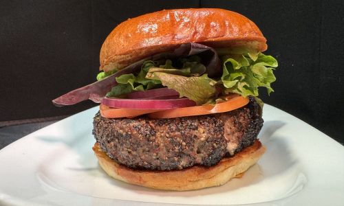 Blue Cheese Peppercorn Burger