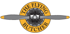 The Flying Butcher logo