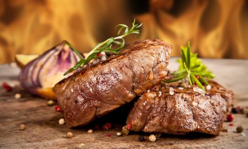 Perfectly grilled steaks