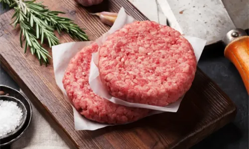 Hamburger meat patties