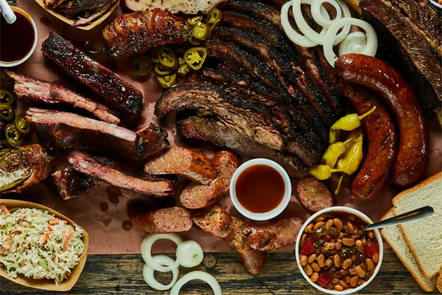 BBQ meats and sides