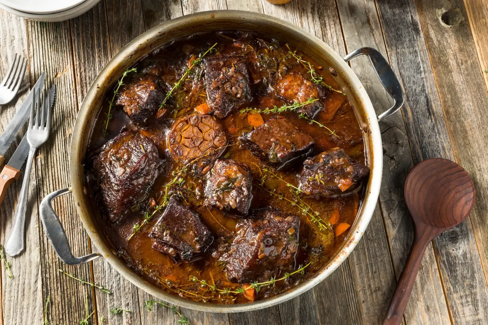 Braised meat stew